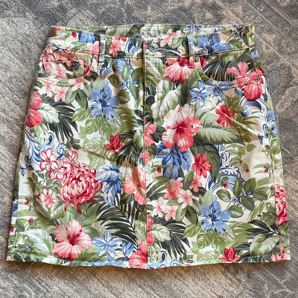 Tommy Bahama Tropical Floral Mini Skirt - Boracay beach SW920700